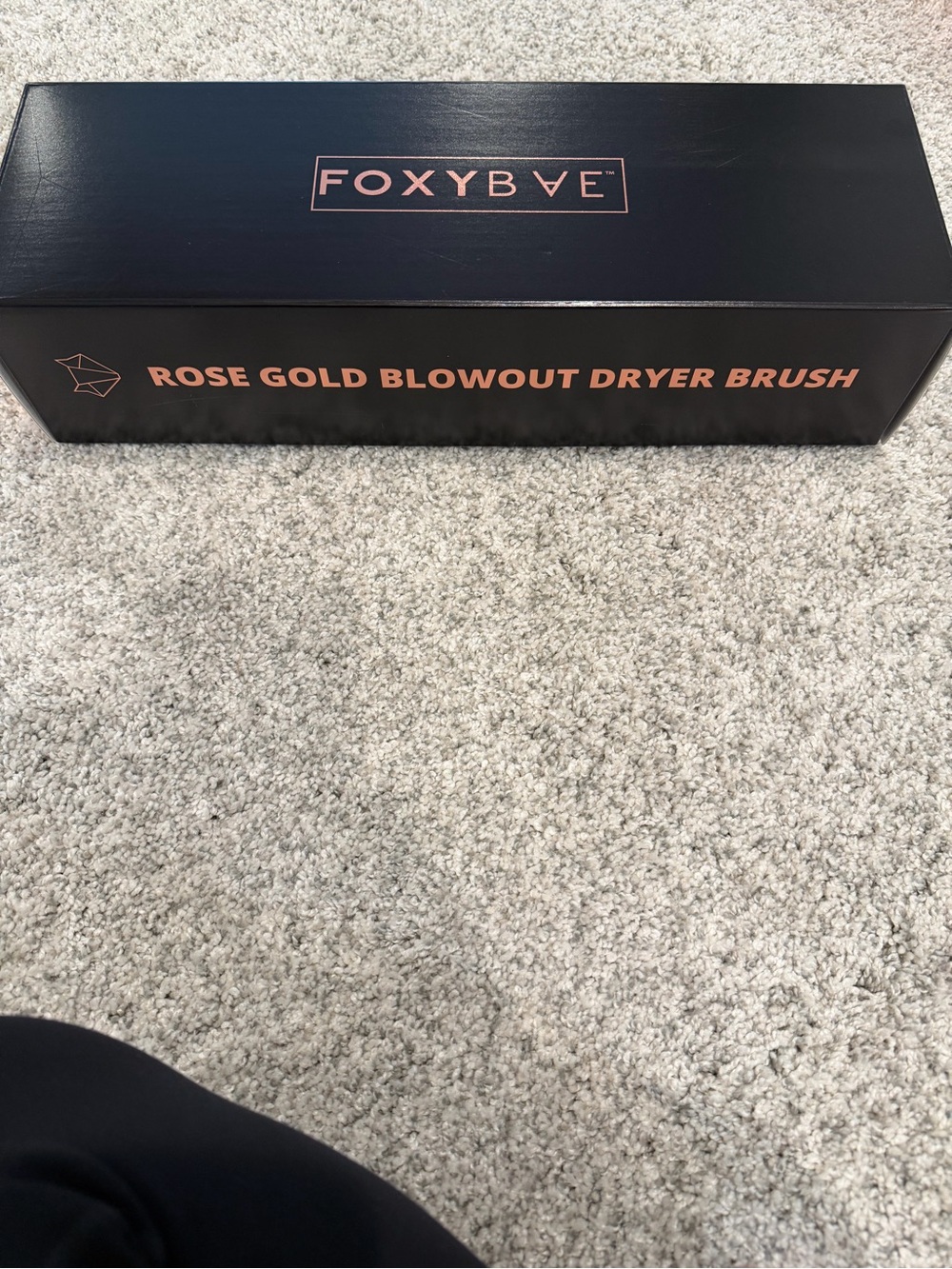 FOXYBAE Rose Gold Blowout Dryer Brush
